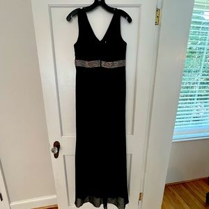 maxandcleo black formal maxi dress